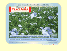Tablet Screenshot of flaxasia.com